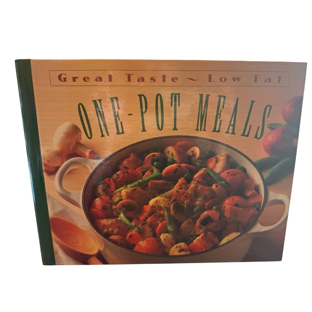 Vintage 1995 Time Life One-Pot Meals Cookbook Recipes Cooking Cook Book Spiral